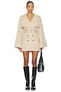 view 5 of 5 Blaire Trench Coat in Beige