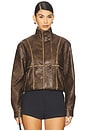 view 1 of 5 CHAQUETA BELLA in Brown