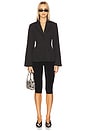 view 4 of 4 Valerie Open Back Blazer in Black