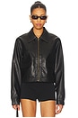 view 2 of 5 Fianna Faux Leather Jacket in Black