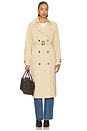 view 2 of 4 Kendall Trench Coat in Khaki