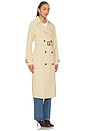 view 3 of 4 Kendall Trench Coat in Khaki