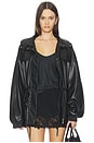 view 2 of 5 CHAQUETA CORINA in Black