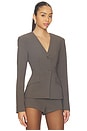 view 2 of 4 Kourtney Blazer in Dark Grey