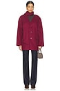 view 5 of 5 STEVIE コート in Burgundy
