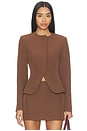 view 1 of 4 Jubilee Blazer in Brown