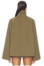 view 5 of 5 Katlynne Trench Jacket in Olive