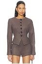 view 1 of 4 Callen Blazer in Mocha