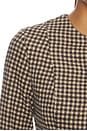 view 6 of 5 BLOUSON EMORY in Brown Plaid