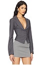 view 2 of 4 Eliana Blazer in Grey