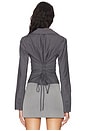 view 3 of 4 Eliana Blazer in Grey