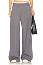 view 1 of 6 Ava Trouser in Dark Grey