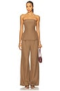 view 5 of 6 Lily Pant in Brown