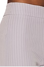 view 6 of 6 Rowena Pant in Grey Stripe