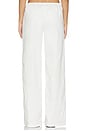view 4 of 6 Lyndzi Drawstring Pant in White
