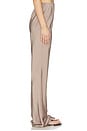 view 3 of 6 Larissa Satin Pant in Taupe