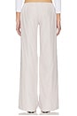 view 4 of 6 Athena Pant in Beige Stripe