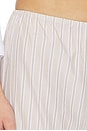 view 6 of 6 Athena Pant in Beige Stripe