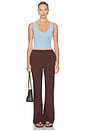 view 5 of 6 PANTALON LILIJANA in Brown