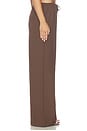 view 4 of 6 Louisa Drawstring Pant in Brown