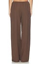 view 5 of 6 Louisa Drawstring Pant in Brown