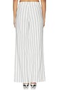 view 5 of 7 PANTALÓN RAINEY in Black & White Stripe
