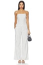 view 6 of 7 PANTALÓN RAINEY in Black & White Stripe
