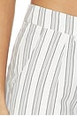 view 7 of 7 PANTALÓN RAINEY in Black & White Stripe