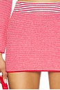 view 6 of 6 Fran Mini Skirt in Red