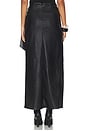 view 4 of 6 Kassidy Faux Leather Skirt in Black