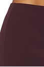 view 6 of 6 Sable Mini Skirt in Burgundy