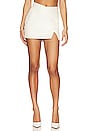 view 1 of 4 Melinda Mini Skirt in White
