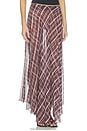 view 2 of 6 FALDA DIANNE in Burgundy Plaid
