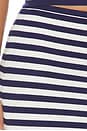 view 6 of 6 Jolene Midi Skirt in Navy Stripe