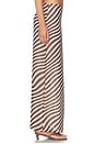 view 2 of 6 Jade Maxi Skirt in Black & Beige Stripe