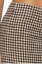 view 7 of 6 Emory Mini Skirt in Brown Plaid