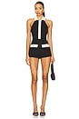 view 1 of 4 Jemma Romper in Black