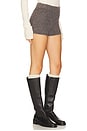 view 5 of 6 Belle Short Set in Dark Grey