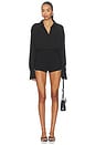 view 1 of 4 Clarissa Romper in Black