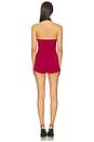 view 3 of 3 Jemma Romper in Burgundy