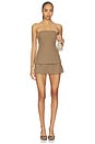 view 1 of 4 Aletta Short Set in Brown