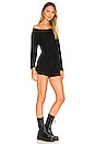 view 2 of 3 Mica Off Shoulder Romper in Black