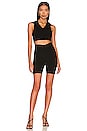 view 1 of 4 Valerie Polo Short Set in Black