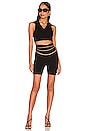 view 4 of 4 Valerie Polo Short Set in Black