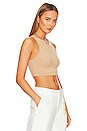 view 2 of 4 Zuri Crop Top in Beige