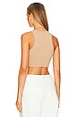 view 3 of 4 Zuri Crop Top in Beige