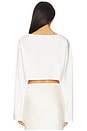 view 3 of 4 Alessa Top in White