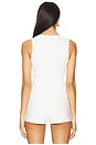 view 3 of 4 Lilah Knit Vest in Ivory