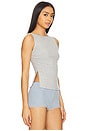 view 3 of 5 Jessica Top in Grey