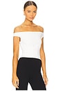 view 2 of 4 Kelli Off Shoulder Top in White